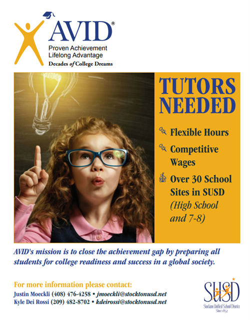 Tutors Needed 
